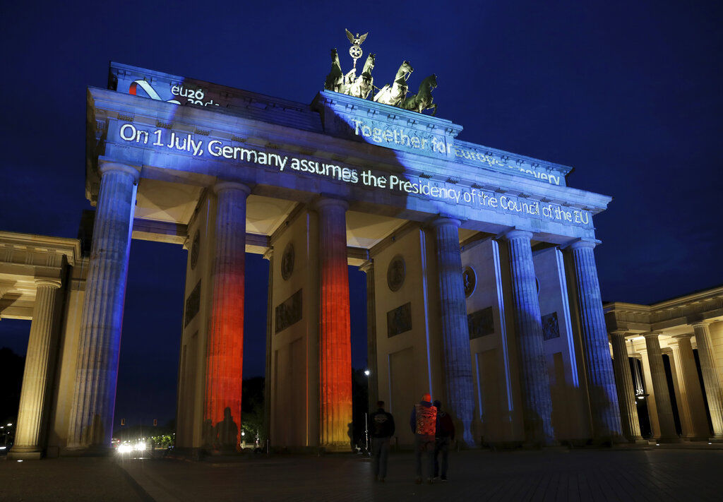 APTOPIX Germany EU Presidency